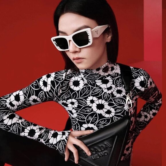 NWT PRADA PR08YS - 02V5S0 SUNGLASSES - Picture 5 of 9